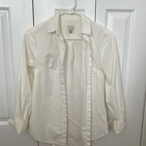 Size XS white button up